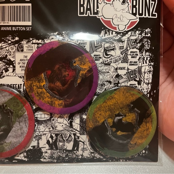 ⚡️ Harry Potter 4pc Button Set - Picture 3 of 4